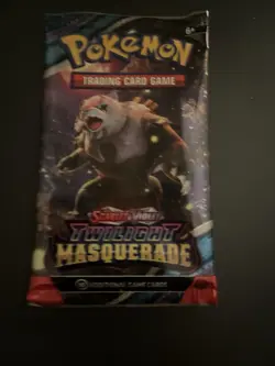 (VERY HEAVY) 22.19g Pokemon TCG Twilight Masquerade Booster Pack (SEALED)✅ - Image 2