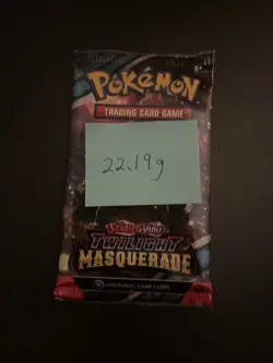 (VERY HEAVY) 22.19g Pokemon TCG Twilight Masquerade Booster Pack (SEALED)✅ - Image 3