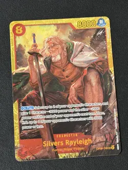 One Piece Two Legends Silvers Rayleigh Secret Rare OP08-118 Near Mint - Image 1