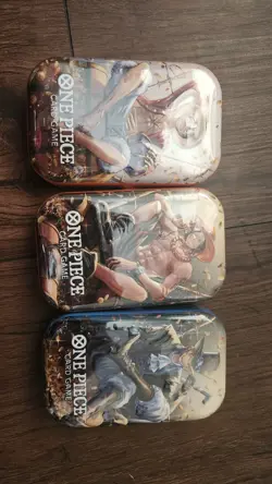 One Piece Tin Pack Set Vol 2 Set of 3 | TS-02 OP-13 | Sealed Bandai Ships Fast - Image 1