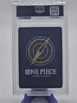 Trafalgar Law OP10-119 Alt Art SEC Parallel One Piece TCG English PSA10 - Image 2