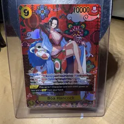 Boa Hancock FOIL OP14-112 SP SPECIAL RARE The Azure Sea's Seven MINT Unplayed SR - Image 2