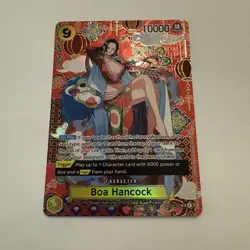 Boa Hancock FOIL OP14-112 SP SPECIAL RARE The Azure Sea's Seven MINT Unplayed SR - Image 1