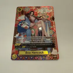 Boa Hancock FOIL OP14-112 SP SPECIAL RARE The Azure Sea's Seven MINT Unplayed SR - Image 2
