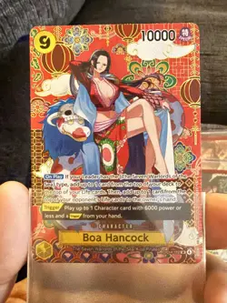 Boa Hancock FOIL OP14-112 SP SPECIAL RARE The Azure Sea's Seven MINT Unplayed SR - Image 1