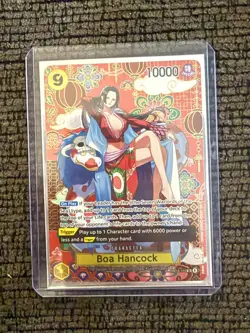 Boa Hancock FOIL OP14-112 SP SPECIAL RARE The Azure Sea's Seven MINT Unplayed SR - Image 2