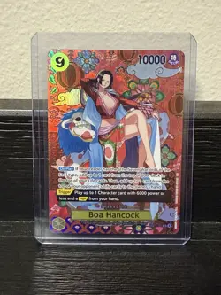 Boa Hancock FOIL OP14-112 SP SPECIAL RARE The Azure Sea's Seven MINT Unplayed SR - Image 1