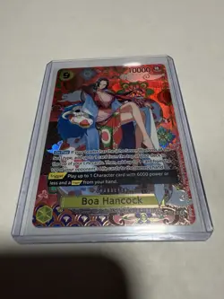 Boa Hancock FOIL OP14-112 SP SPECIAL RARE The Azure Sea's Seven MINT Unplayed SR - Image 4