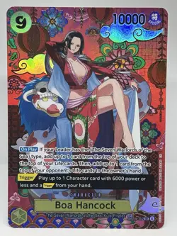 Boa Hancock FOIL OP14-112 SP SPECIAL RARE The Azure Sea's Seven MINT Unplayed SR - Image 1