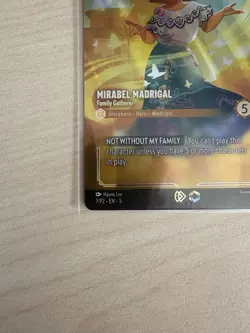 Lorcana Mirabel Madrigal Family Gatherer 7/P2 Store Championship Enchanted - Image 2