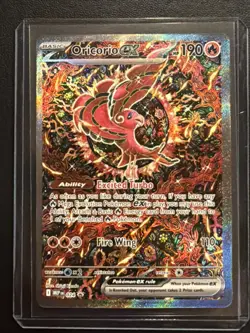 2025 Pokemon Phantasmal Flames Promo Card 024 Oricorio EX from Charizard UPC -NM - Image 1