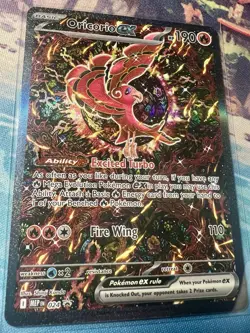 Oricorio EX 024 Phantasmal Flames UPC Promo 2025 NM Pokemon TCG Card - Image 1