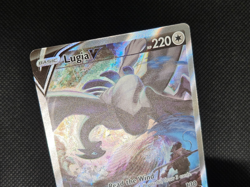 Pokemon TCG Lugia V 186/195 Silver Tempest Rare Sword & Shield Alt Art Holo Card - Image 2