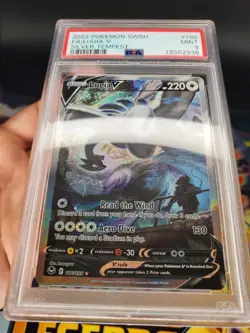 Pokemon Lugia V Silver Tempest 186/195 TCG Alt Art PSA 9 Swsh 2022 - Image 4