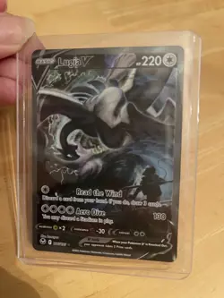 The Lugia v Silver Tempest TCG Card 186/195 Alt Art Ultra Rare Pokemon Card - Image 1