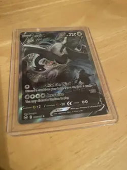 The Lugia v Silver Tempest TCG Card 186/195 Alt Art Ultra Rare Pokemon Card - Image 3