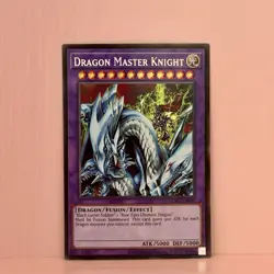 YuGiOh! Dragon Master Knight (Secret Rare) LCKC-EN065 Unlimited Near Mint (NM) - Image 2