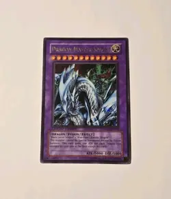 YUGIOH DRAGON MASTER KNIGHT UE02-EN001 ULTRA RARE MP - Image 1