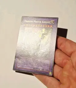 YUGIOH DRAGON MASTER KNIGHT UE02-EN001 ULTRA RARE MP - Image 3