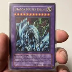 Yu-Gi-Oh TCG Dragon Master Knight UEO2-EN001 Limited Edition Ultra Rare Holo - Image 1