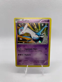Pokemon Latios TCG XY Black Star Promos Holo Card XY65 - Image 1