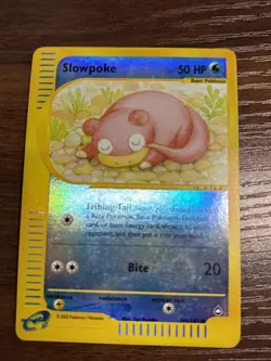Pokemon Card - Slowpoke Aquapolis 108/147 Reverse Holo LP - Image 2