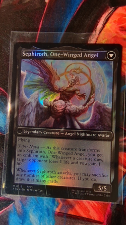 Sephiroth, Fabled SOLDIER Final Fantasy Foil - Image 2
