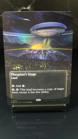 Thespian's Stage (Borderless) Foil x1 #89 - Edge of Eternities (EOE) - Image 1