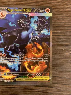 Mega Charizard X EX 125/094 | Phantasmal Flames | SIR Pokemon Card - Image 5