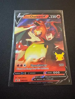 Pokemon TCG Lances Charizard V Celebrations SWSH133 - Image 1