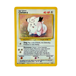 Pokemon TCG Clefairy 005/102 Base Set Holo Lightly Played Great Condition - Image 1