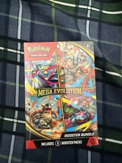 Pokemon TCG Mega Evolution Booster Bundle - 6 Booster Packs - Image 1