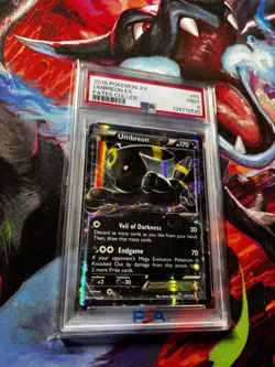 2016 POKEMON XY FATES COLLIDE #55 UMBREON EX PSA 9 - Image 3