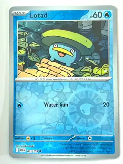 Lotad 035/159 Reverse Holo Journey Together Pokemon TCG Pack Fresh Near Mint NM - Image 5