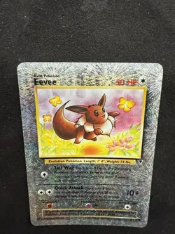 2002 Pokemon Legendary Collection Eevee Reverse Holo #74/110 MP - Image 2