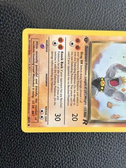 Team Rocket Pokemon TCG Dark Machoke 40/82 - 1ST EDITION - Image 3