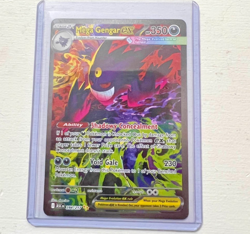 Mega Gengar ex 284/217 SIR Pokemon Ascended Heroes - CLEAN - Ready to Ship - Image 1
