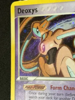 Pokemon TCG Deoxys Normal EX Deoxys 16/107 Holo Rare Holo 2005 LP - Image 3