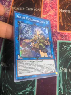 Yu-Gi-Oh! Eria the Water Charmer, Gentle ETCO-EN055 1st Edition Super Rare NM - Image 2