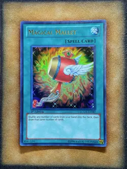Yugioh Magical Mallet LCGX-EN187 Ultra Rare 1st Ed MP - Image 1