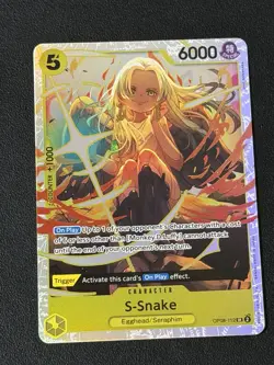 S-Snake OP08-112 (Super Rare) Two Legends ONE PIECE TCG NM English - Image 1