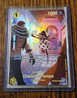 Charlotte Flampe EB01-056 OP10-SP Alt Art One Piece Royal Blood ENGLISH - Mint - Image 1