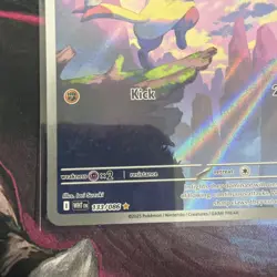 Mienfoo 133/086 Pokemon TCG S&V White Flare Illustration Rare English - Image 5