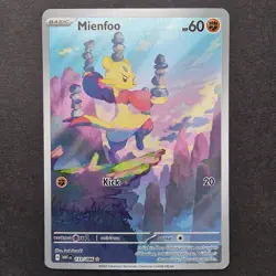 Mienfoo 133/086 - S&V White Flare Illustration Rare - Pokemon TCG Card English - Image 1