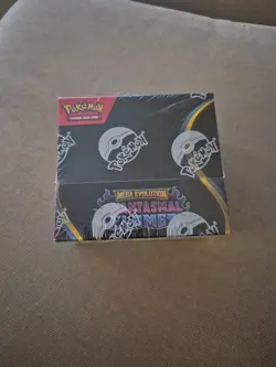 Pokemon TCG Mega Evolutions Phantasmal Flames Half Booster Box New Sealed - Image 1