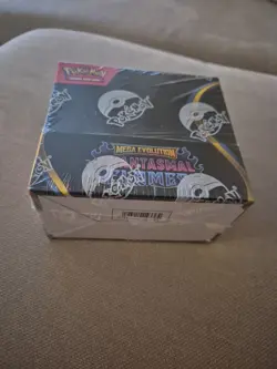 Pokemon TCG Mega Evolutions Phantasmal Flames Half Booster Box New Sealed - Image 2