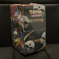 Pokemon TCG Mega Evolutions Half Booster Box (18 Packs) - Brand New & Sealed - Image 1