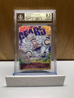 BGS 9.5 Monkey D. Luffy (Alt Art) OP05-119 SEC - ONE PIECE JPN Awakening New Era - Image 1