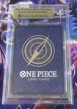 Monkey D Luffy OP05-119 Awakening of the New Era SEC JPN One Piece Foil BGS 9.5 - Image 2