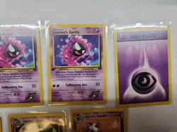 Pokemon TCG Sabrina's Gengar #29 Haunter #55 And Gastly #96 Gym Challenge - Image 3